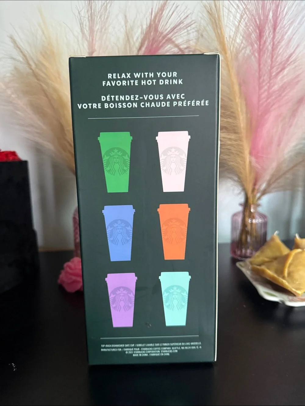 Starbucks set colorful